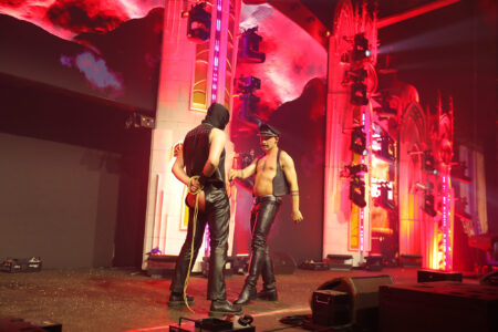 Mr. Fetish World 2026 competition during Beyond Darklands.