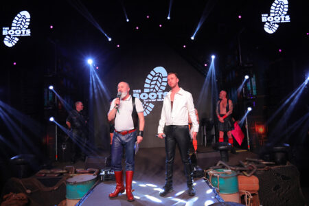 Mr. Fetish World 2026 competition during Beyond Darklands.