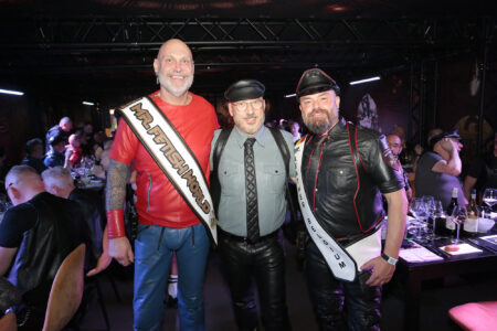 Mr. Fetish World 2026 competition during Beyond Darklands.