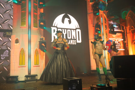 Mr. Fetish World 2026 competition during Beyond Darklands.