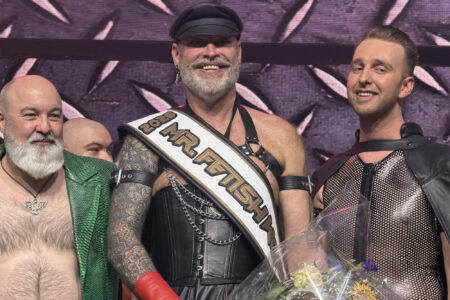 Mr. Fetish World 2026 competition during Beyond Darklands.