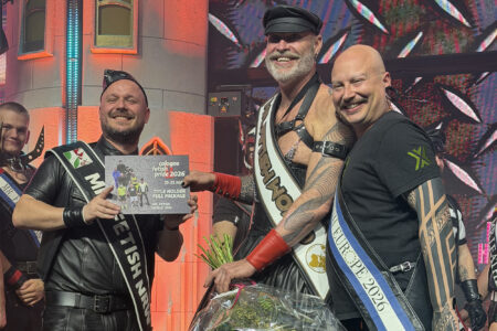 Mr. Fetish World 2026 competition during Beyond Darklands.