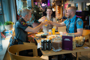 Moxy Antwerp breakfast