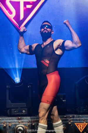 International Superhero Fetish Contest 2025 during Darklands 2025. © Fredly Photography