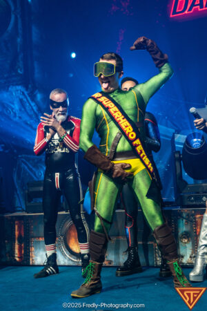 International Superhero Fetish Contest 2025 during Darklands 2025. © Fredly Photography
