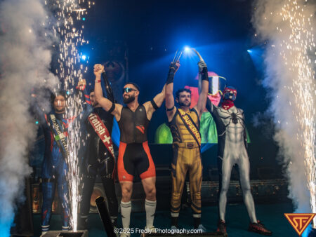 International Superhero Fetish Contest 2025 during Darklands 2025. © Fredly Photography