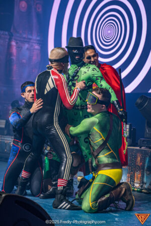 International Superhero Fetish Contest 2025 during Darklands 2025. © Fredly Photography