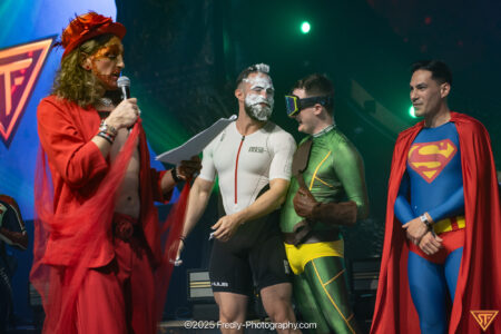 International Superhero Fetish Contest 2025 during Darklands 2025. © Fredly Photography