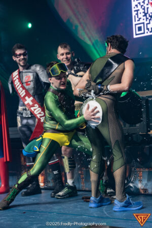 International Superhero Fetish Contest 2025 during Darklands 2025. © Fredly Photography