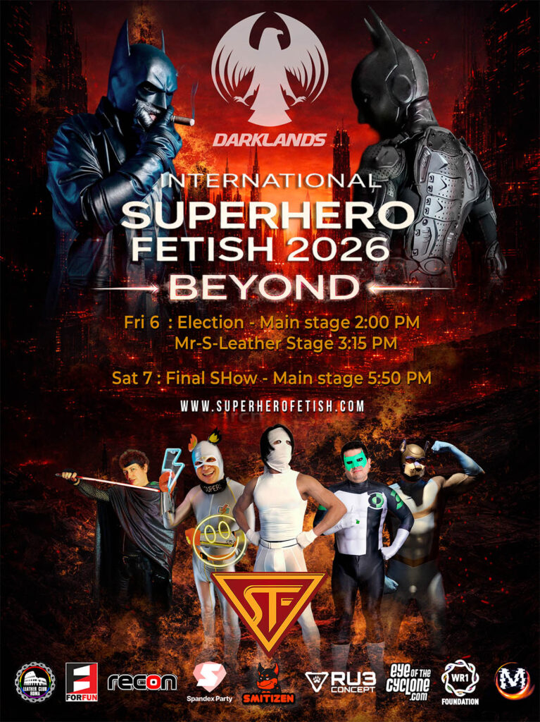 International Superhero Fetish Contest 2026 Poster