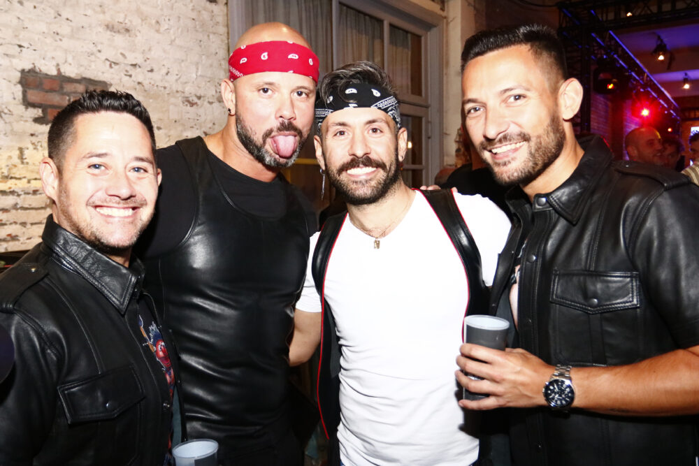 Group photo during the Darklands Crew Party 2024.