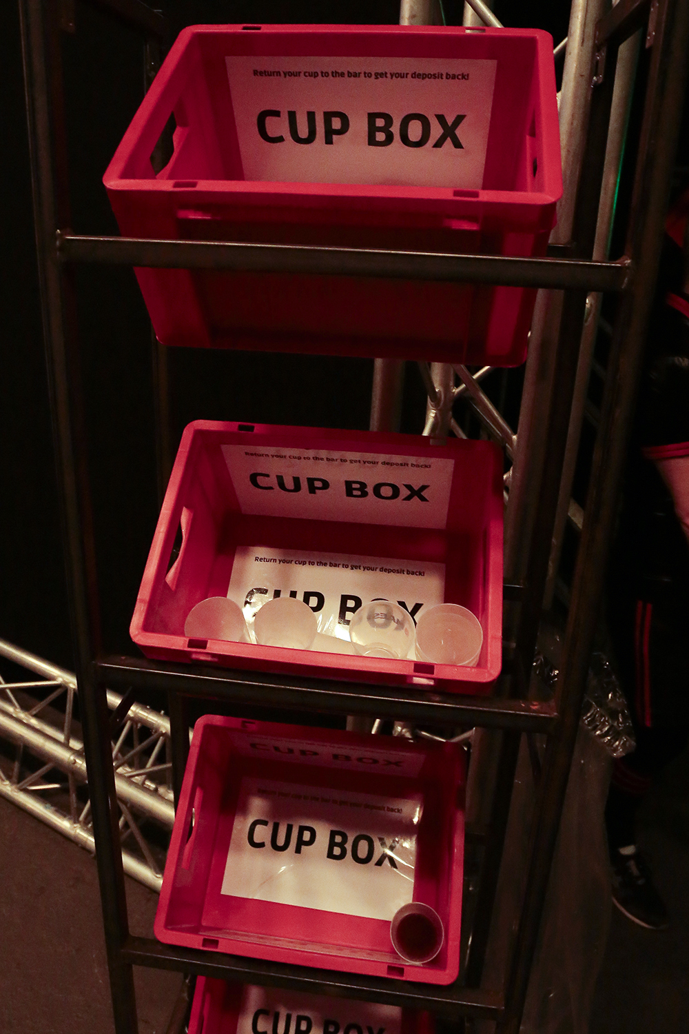 Cup Deposit Boxes