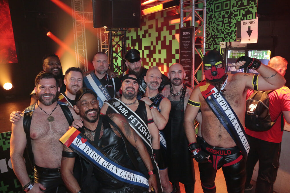 Group of titleholders at Darklands 2025.