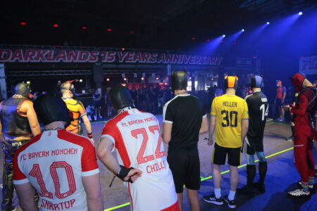 PupSoccer during Darklands 2025